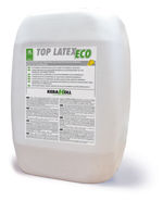 Látex eco-compatible al agua, referencia Top Latex Eco de Kerakoll. Envase: 25 kg